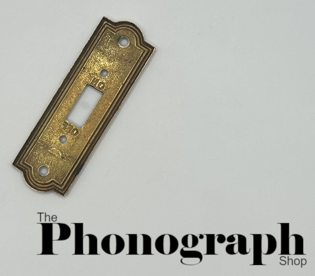 Victor Radio/Electrola Starting Switch Plate (18235GP-O)