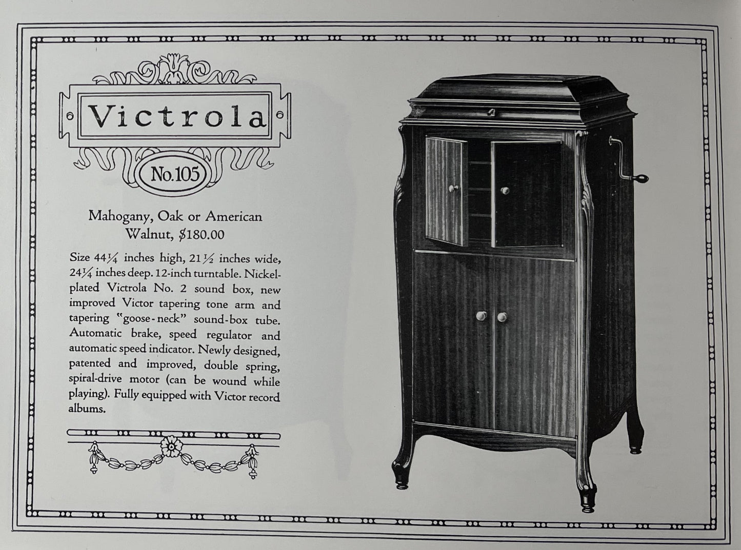 Victor 1923 Victrola Catalog (6483HTXA) - Reprint