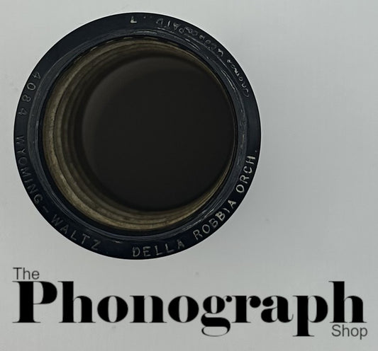 Edison Blue Amberol Cylinder Record Wyoming Waltz (BA4084-2-7-O)