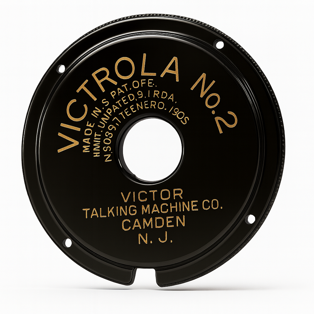 Victor Victrola #2 Reproducer Back