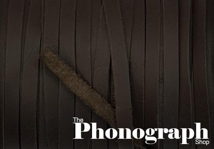 Belting 7/32" Dark Brown Premium per Foot (732PDBN) "Edison"