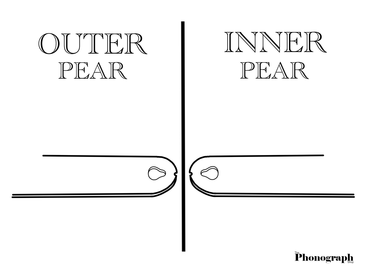 Columbia Q Main Spring 5/8" x 0.020" x 8' Pear/Pear Arbor 5/16"