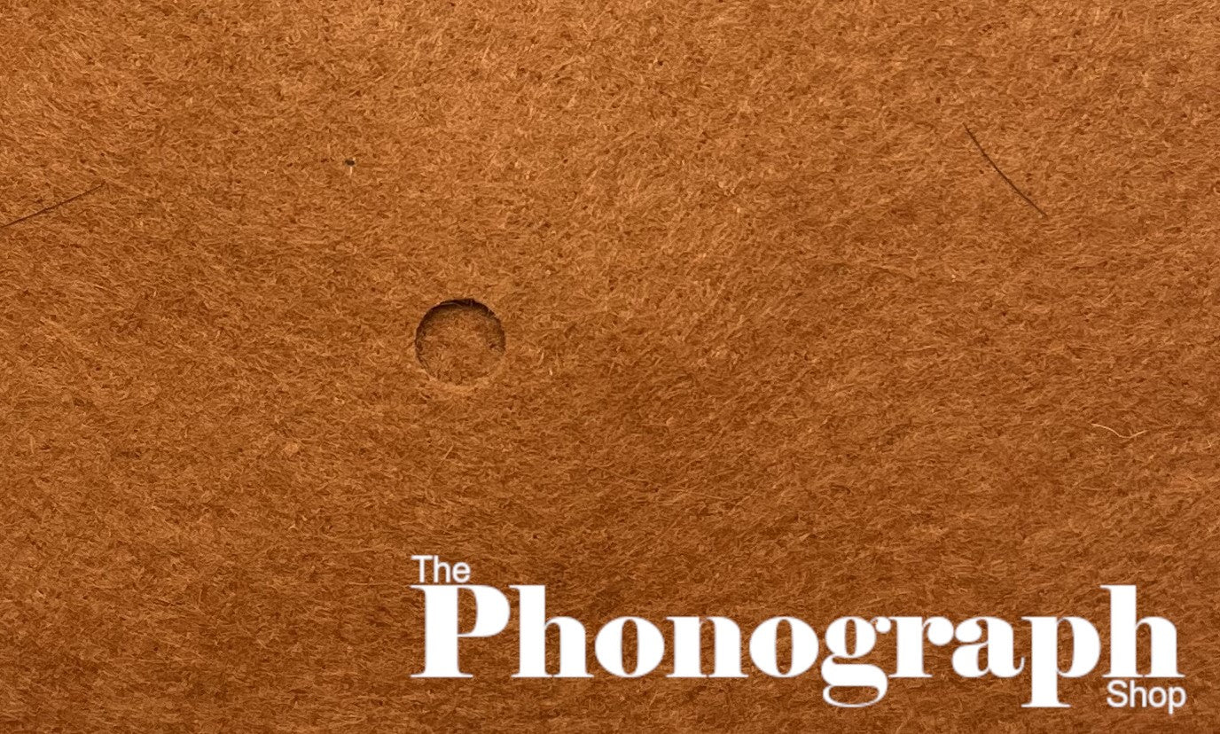 Victor Turntable Felt Precut 12" Dark Brown (9678DBN)