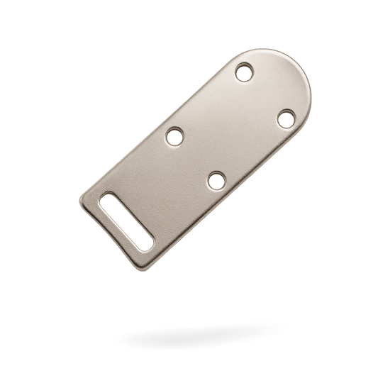 Edison Cabinet Cover Hasp 4 Hole Flat (2154BPF) "Certified Original"