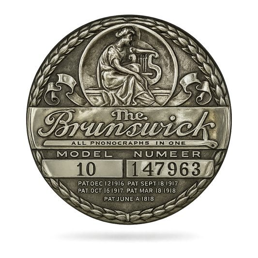 Brunswick Model No. 10 ID Tag