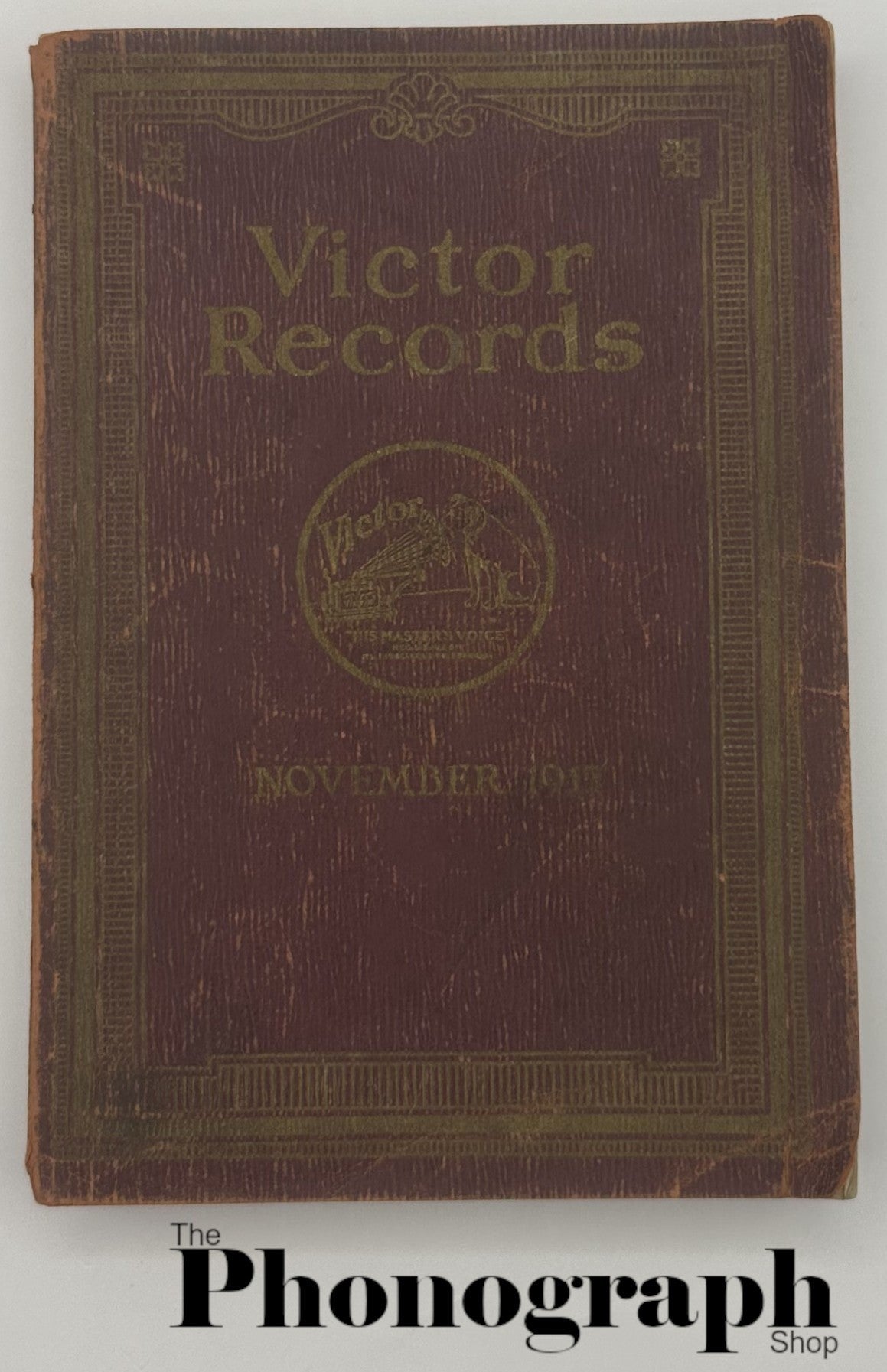 Victor Records Catalog for November 1917 [2nd Edition] (1917112-O)