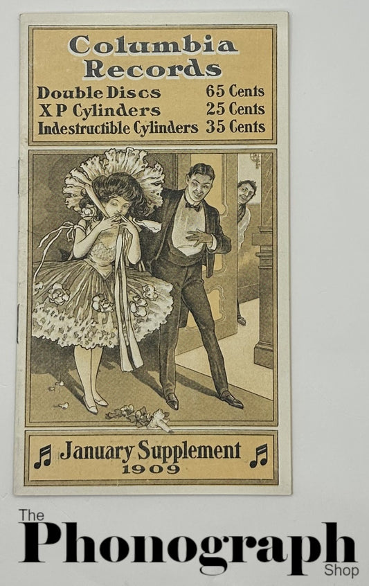 Columbia Record Supplement for January 1909 (SUP190901-O)