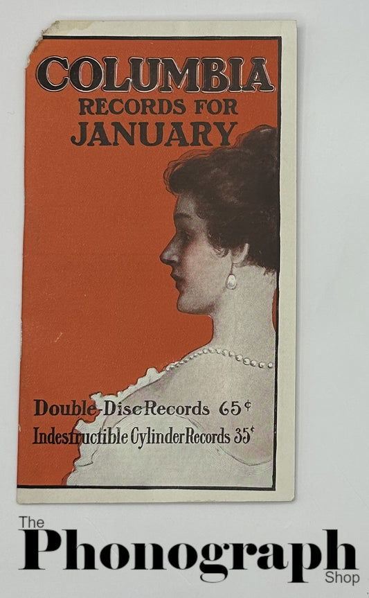 Columbia Record Supplement for January 1910 (SUP191001-O)