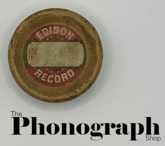 Edison Gold Moulded Cylinder Record Box Lid (GM002-O)