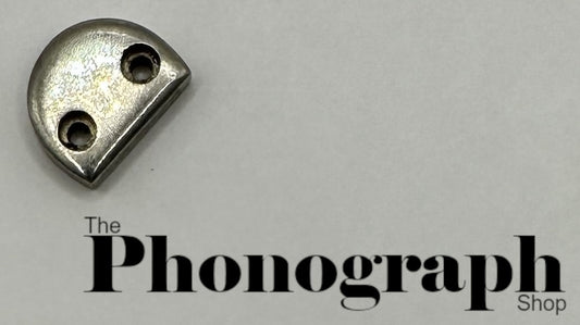 Edison Diamond Disc Reproducer Pivot Cap Blind Pin Hole - Nickel (948ANG) "Certified Original"