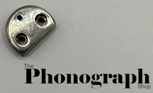 Edison Diamond Disc Reproducer Pivot Cap Through Pin Hole - Nickel (948BNG) "Certified Original"