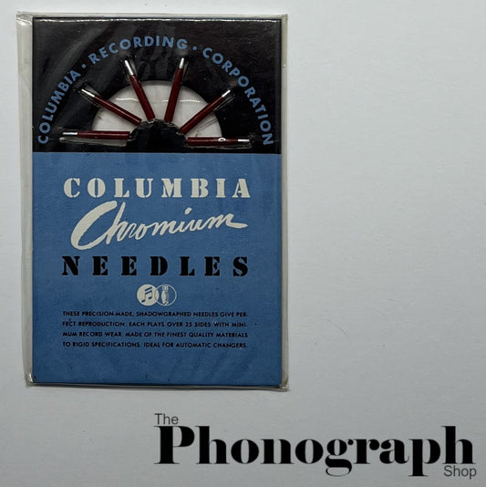 Columbia Chromium Needle Packet (6) NOS