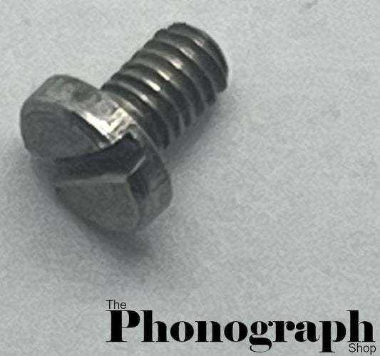 "Certified Original" Victor Sound Box Rest Screw - Nickel