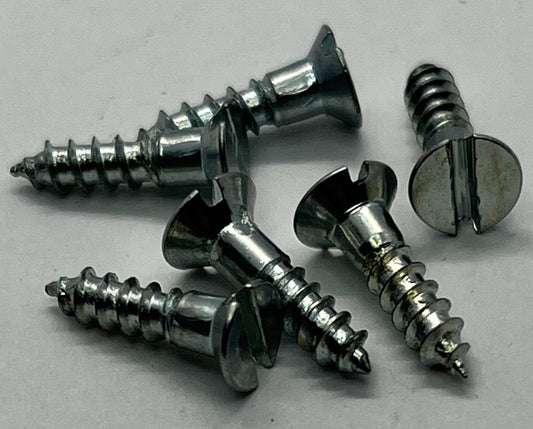 Wood Screw #5 x 1/2" (6 pack)