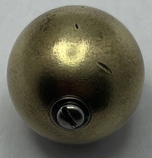Victor Governor Weight (Ball) Large Round Brass