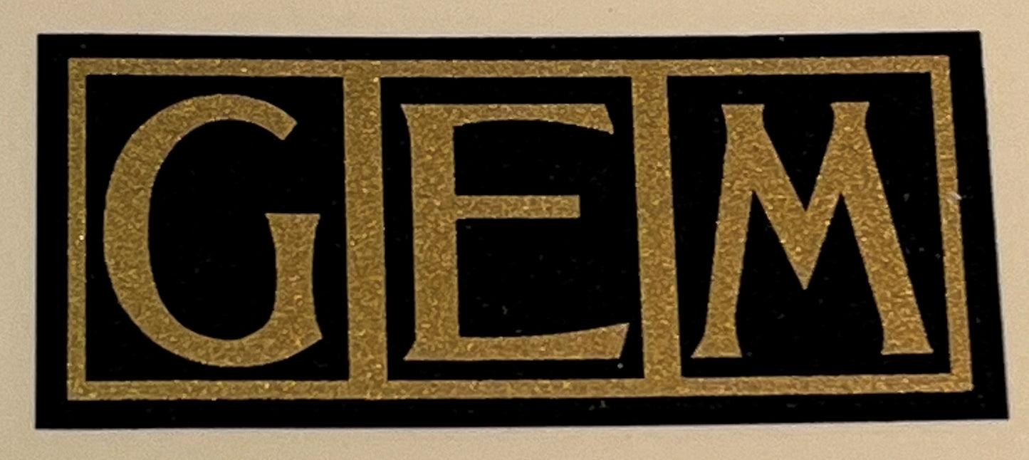 Edison Gem Logo Decal 10004