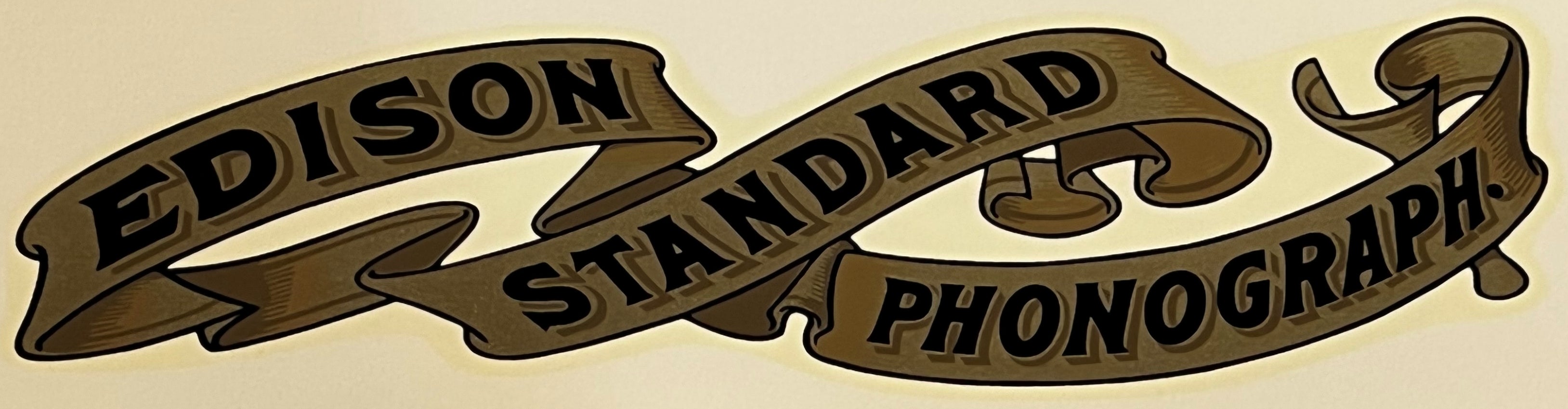 Edison Standard Banner Decal 10010 The Phonograph Shop