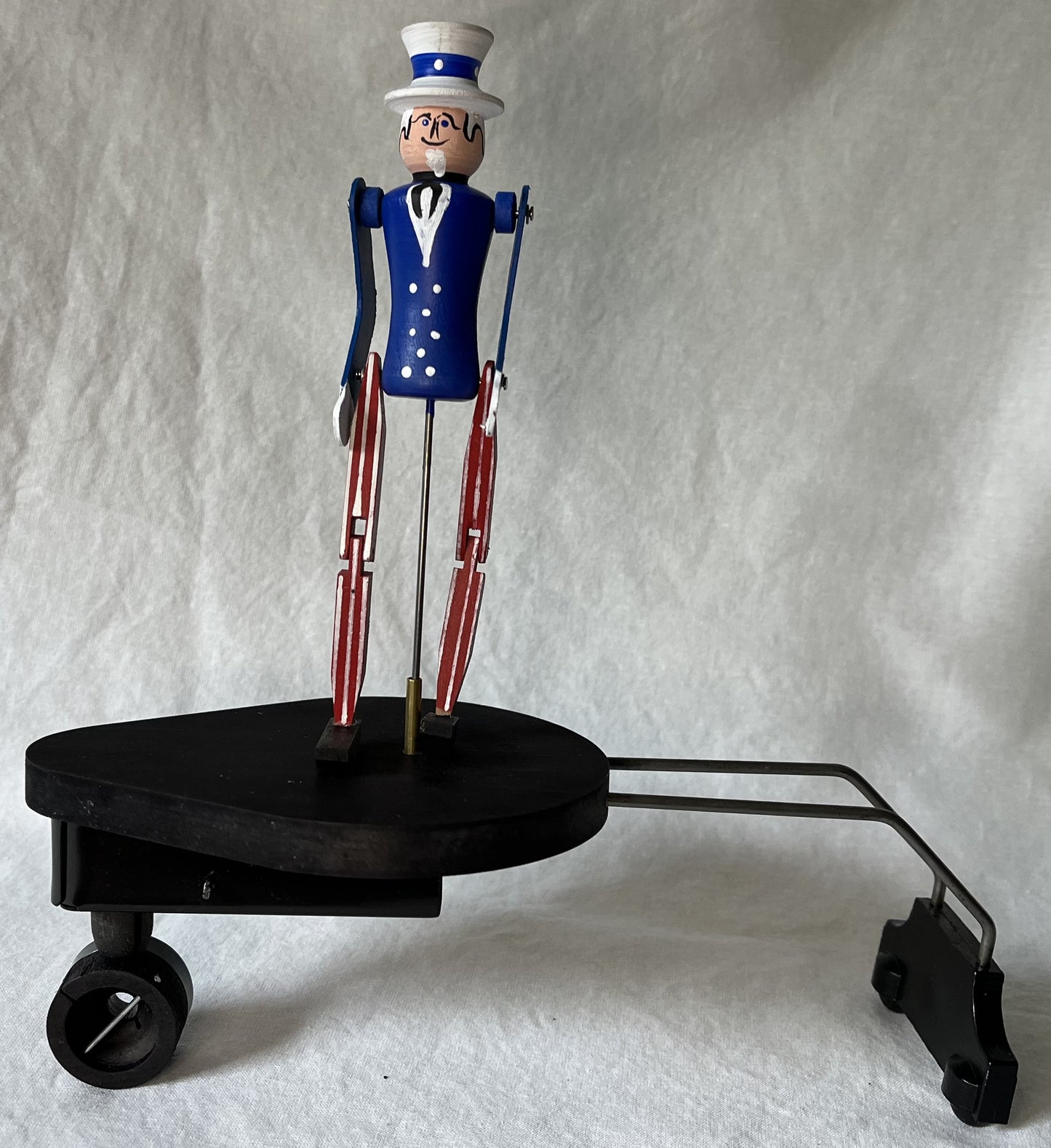 National Toy Co Style Mechanism with Uncle Sam