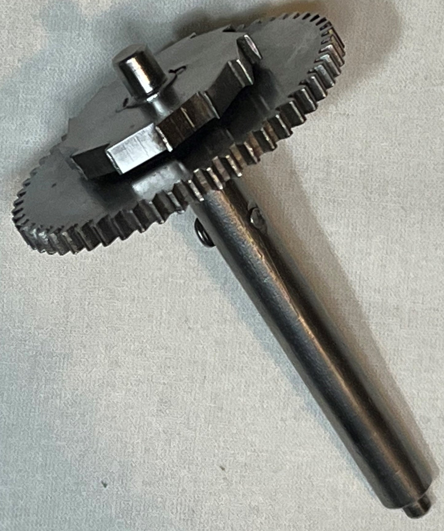 "Certified Original" Edison Spring Barrel Shaft with Winding Gear and Ratchet